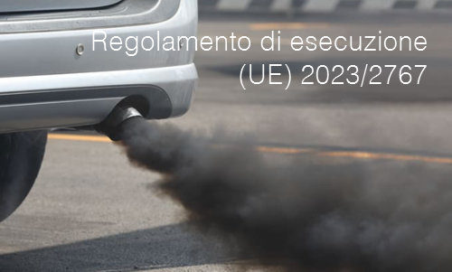 Regolamento di esecuzione UE 2023 2767 Regolamento di esecuzione UE 2023 2767