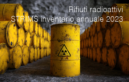Rifiuti radioattivi STRIMS inventario annuale 2023 Rifiuti radioattivi STRIMS inventario annuale 2023