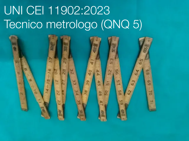 UNI CEI 11902 2023 Tecnico metrologo QNQ 5 UNI CEI 11902 2023 Tecnico metrologo QNQ 5