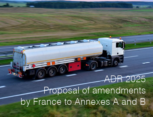 ADR 2025 Proposal of amendments by France to Annexes A and B ADR 2025 Proposal of amendments by France to Annexes A and B