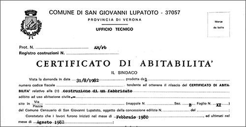 Certificato di Agibilita abitabilita Certificato di Agibilita abitabilita