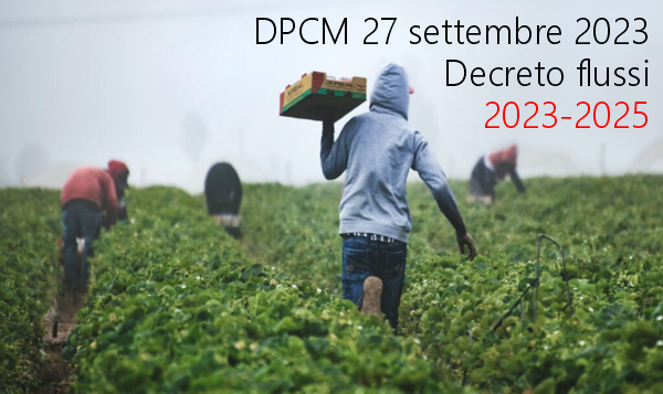 DPCM 27 settembre 2023 DPCM 27 settembre 2023