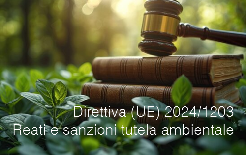 Direttiva UE 2024 1203 Direttiva UE 2024 1203