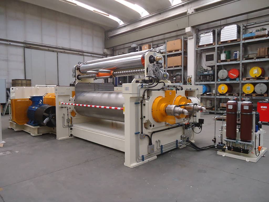 Esempio mescolatore a cilindri Esempio mescolatore a cilindri