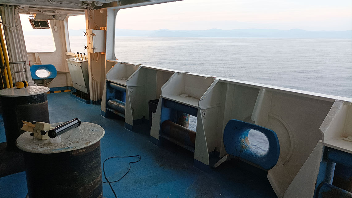 Figura 4 Interno della nave Figura 4 Interno della nave