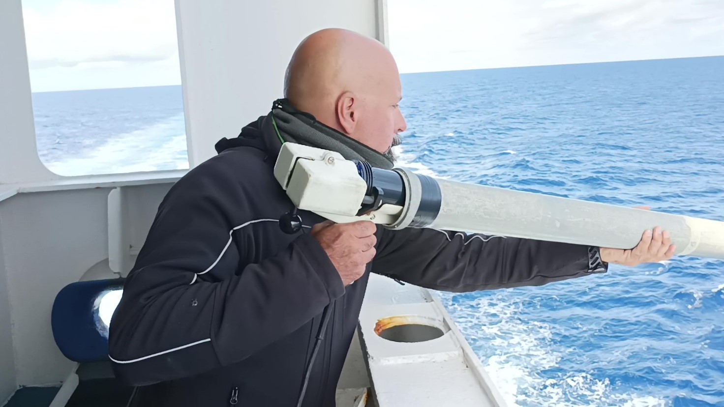 Figura 5 Lancio della sonda Figura 5 Lancio della sonda