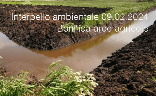 Interpello ambientale 09 02 2024 Bonifica aree agricole e d allevamento Interpello ambientale 09 02 2024 Bonifica aree agricole e d allevamento