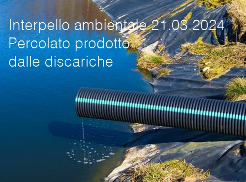 Interpello ambientale 21 03 2024 Interpello ambientale 21 03 2024