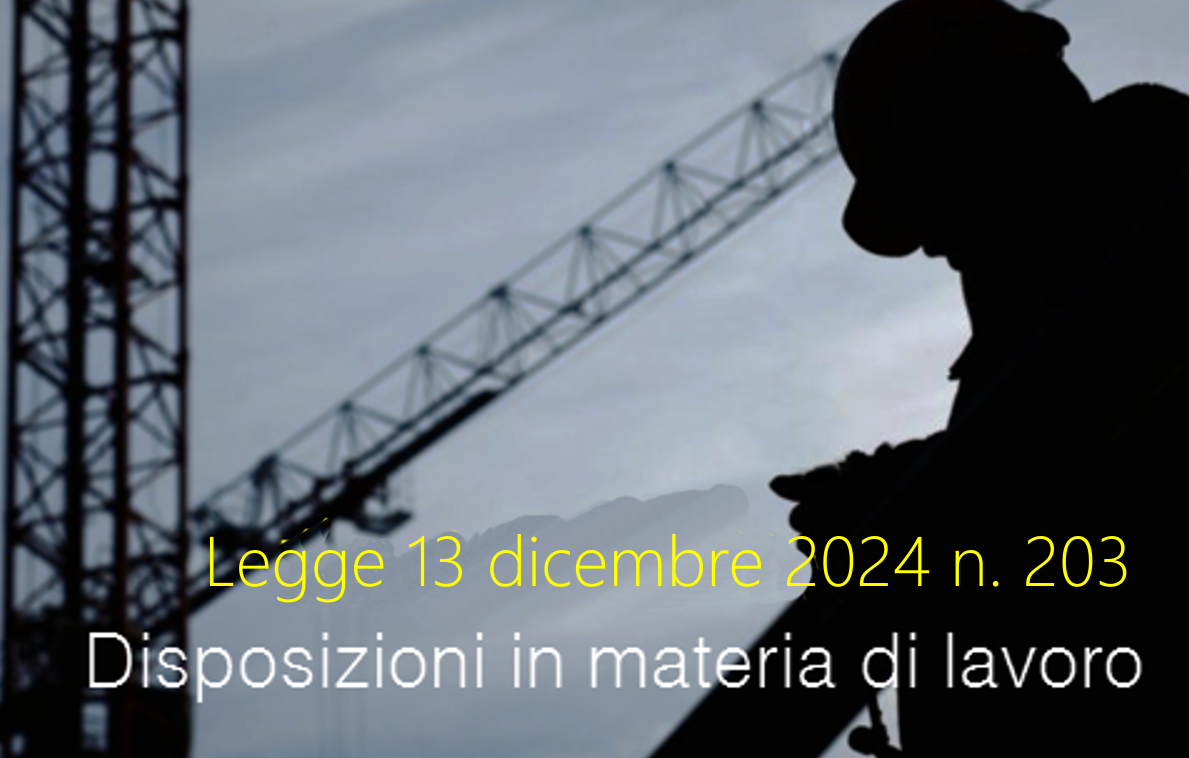Legge 13 dicembre 2024 n 203 Legge 13 dicembre 2024 n 203