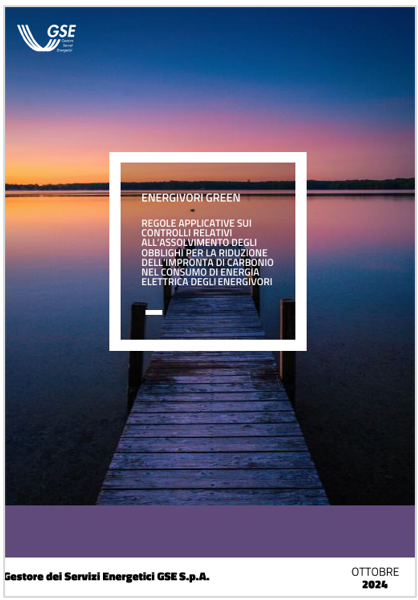 Linee Guida Operative GSE Energivori Green Linee Guida Operative GSE Energivori Green