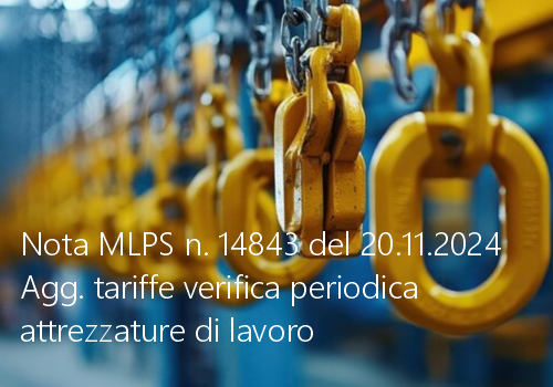 Nota MLPS n 14843 del 20 Novembre 2024 Nota MLPS n 14843 del 20 Novembre 2024