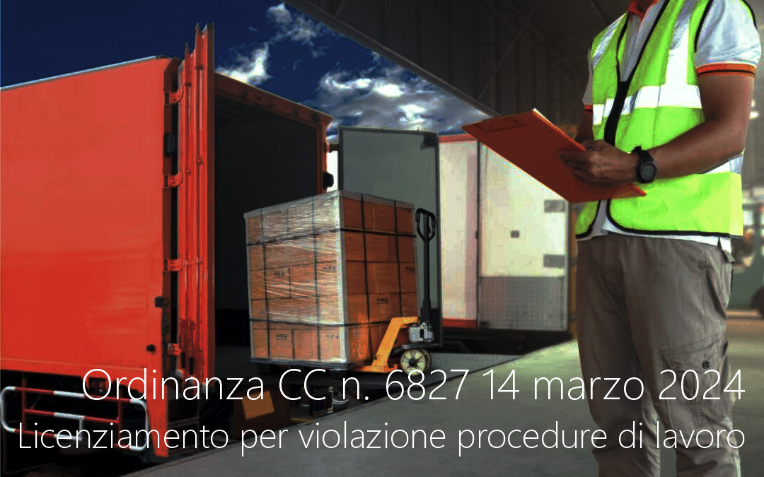 Ordinanza CC n 6827 14 marzo 2024 Ordinanza CC n 6827 14 marzo 2024