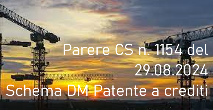 Parere CS n 1154 del 29 08 2024 Parere CS n 1154 del 29 08 2024