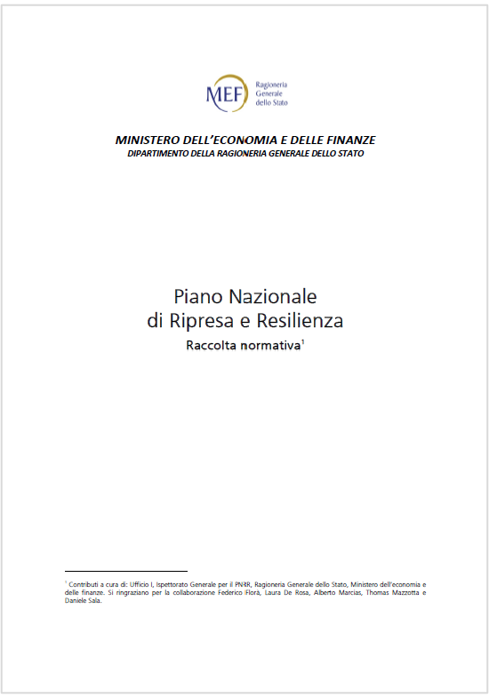 Raccolta norme PNRR Ed II Marzo 2024 Raccolta norme PNRR Ed II Marzo 2024