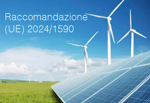 Raccomandazione UE 2024 1590 Raccomandazione UE 2024 1590