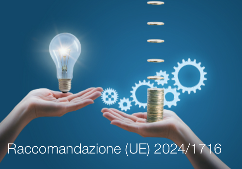 Raccomandazione UE 2024 1716 Raccomandazione UE 2024 1716