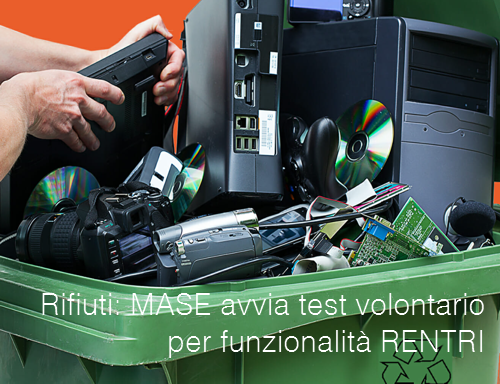 Rifiuti MASE avvia test volontario per funzionalit RENTRI Rifiuti MASE avvia test volontario per funzionalit RENTRI