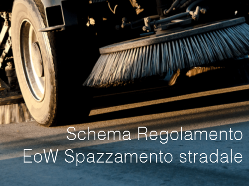 Schema Regolamento EoW Spazzamento stradale Schema Regolamento EoW Spazzamento stradale
