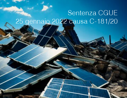 Sentenza CGUE 25 gennaio 2022 causa C 181 20 Sentenza CGUE 25 gennaio 2022 causa C 181 20