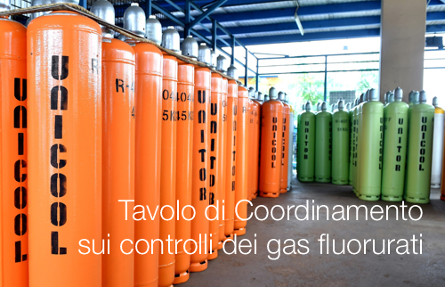 Tavolo di Coordinamento sui controlli dei gas fluorurati Tavolo di Coordinamento sui controlli dei gas fluorurati