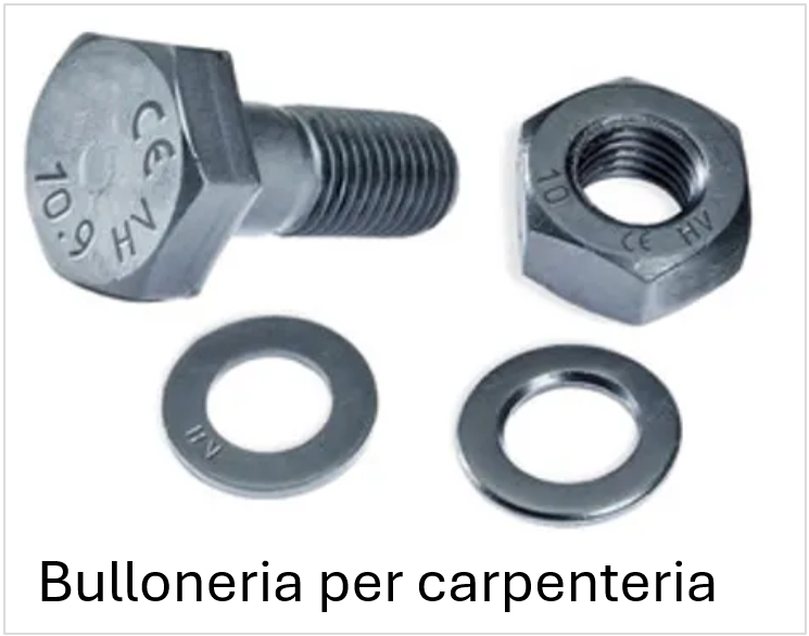 Bulloneria per carpenteria Bulloneria per carpenteria