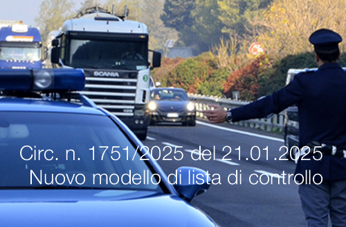 Circ n 1751 2025 del 21 01 2025 Nuovo modello di lista di controllo Circ n 1751 2025 del 21 01 2025 Nuovo modello di lista di controllo