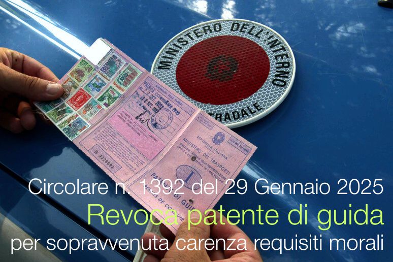 Circolare Min Intero Prot n 1392 del 29 Gennaio 2025 Circolare Min Intero Prot n 1392 del 29 Gennaio 2025