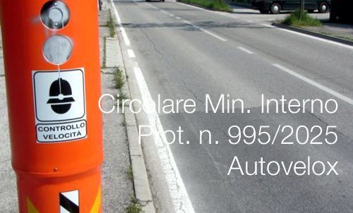 Circolare Min Interno Prot n 995 2025 Autovelox Circolare Min Interno Prot n 995 2025 Autovelox