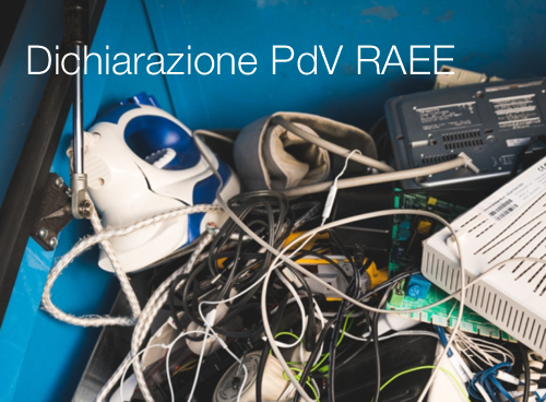 Dichiarazione PdV RAEE