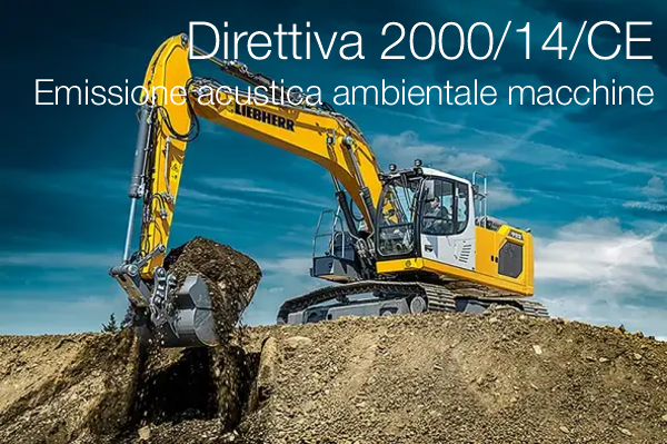 Direttiva 2000 14 CE emissione acustica ambientale macchine