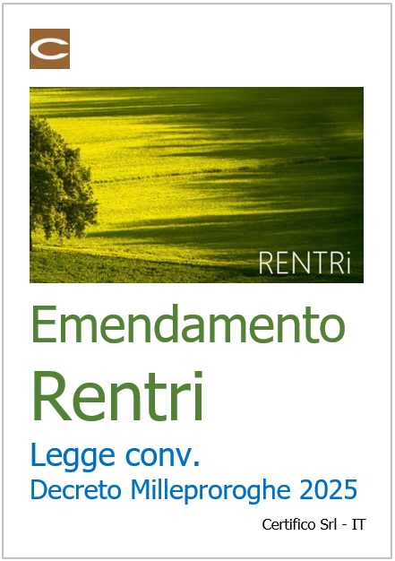 Emendamento RENTRi MIlleproroghe 2025 Rev 1 0 2025 Emendamento RENTRi MIlleproroghe 2025 Rev 1 0 2025