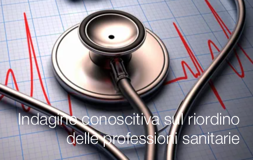 Indagine conoscitiva sul riordino delle professioni sanitarie Indagine conoscitiva sul riordino delle professioni sanitarie