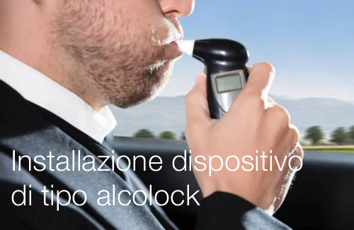 Installazione dispositivo di tipo alcolock Installazione dispositivo di tipo alcolock