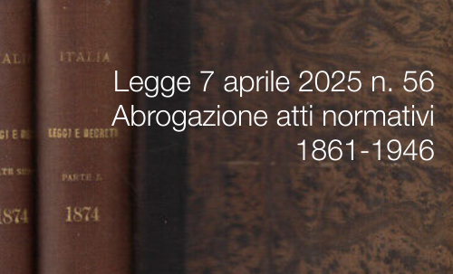 Legge 7 aprile 2025 n 56 Legge 7 aprile 2025 n 56