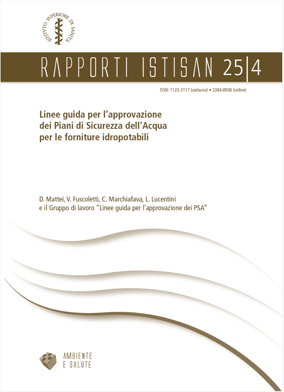 Linee guida approvazione dei PSA per le forniture idropotabili