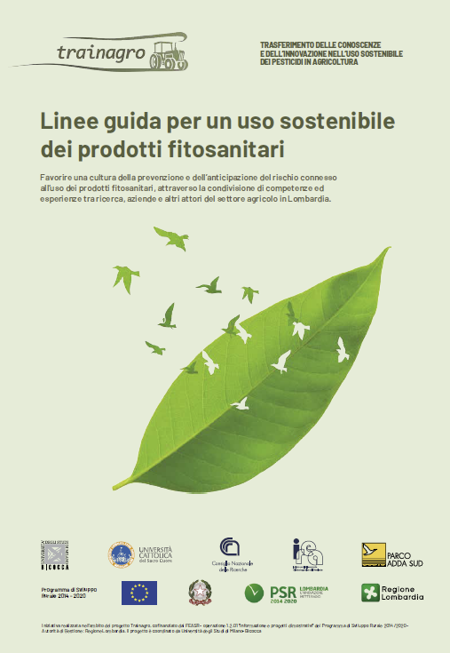 Linee guida per un uso sostenibile dei prodotti fittosanitari RL 2019 Linee guida per un uso sostenibile dei prodotti fittosanitari RL 2019