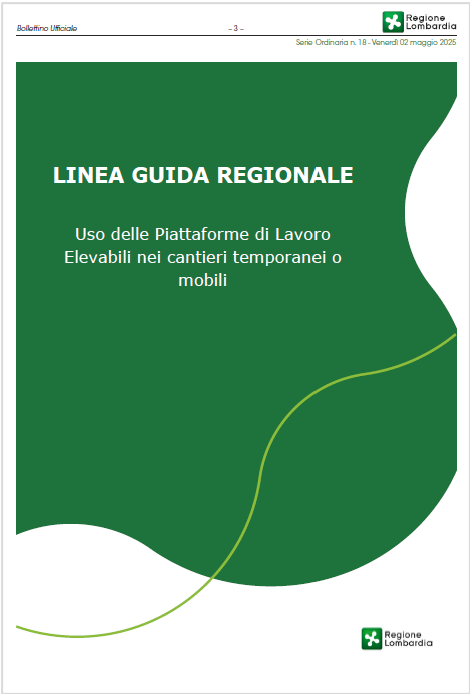 Linee guida uso PLE nei cantieri temporanei o mobili R L 2025 Linee guida uso PLE nei cantieri temporanei o mobili R L 2025