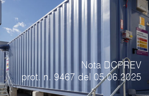 Nota DCPREV prot n 9467 del 05 06 2025 Nota DCPREV prot n 9467 del 05 06 2025
