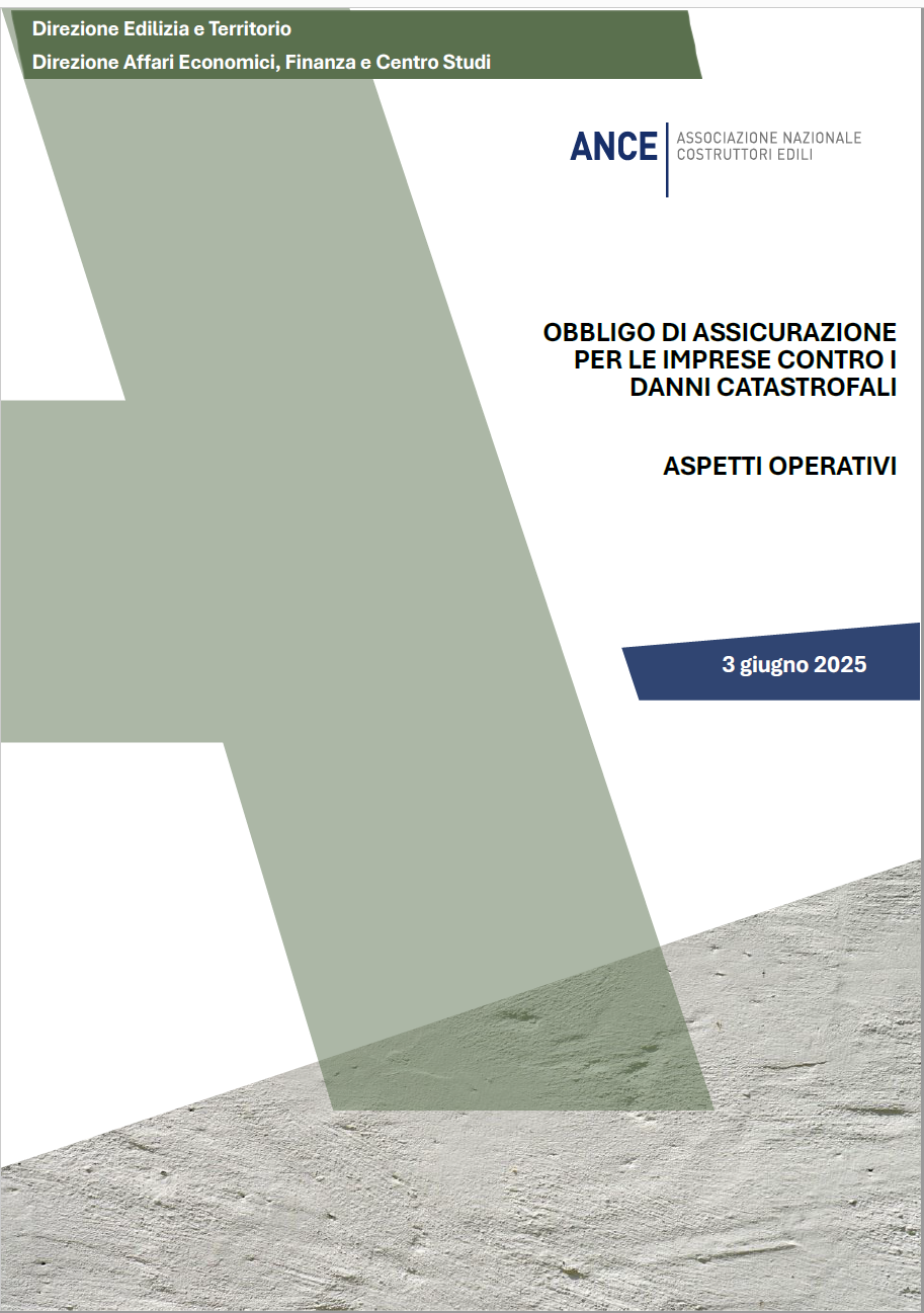 Obbligo di assicurazione per le imprese contro i danni catastrofali aspetti operativi