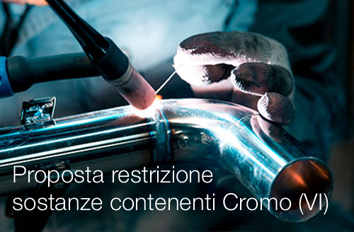 Proposta restrizione sostanze contenenti cromo VI