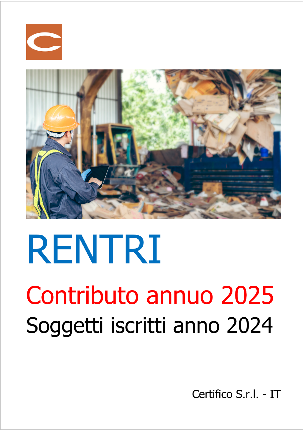 RENTRI Contributo annuo 2025   soggetti iscritti nell anno 2024