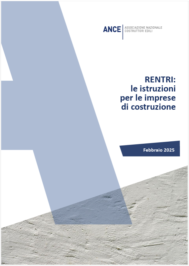 RENTRI le istruzioni per le imprese di costruzione