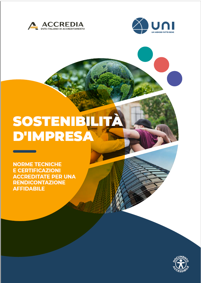 Sostenibilit Impresa Norme tecniche e certificazioni accreditate Sostenibilit Impresa Norme tecniche e certificazioni accreditate