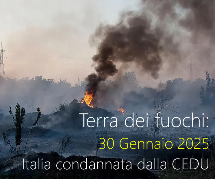 Terra dei fuochi Italia condannata dalla Corte Europea dei Diritti dell uomo CEDU Terra dei fuochi Italia condannata dalla Corte Europea dei Diritti dell uomo CEDU