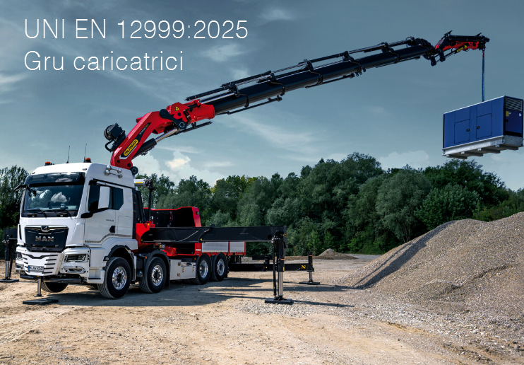 UNI EN 12999 2025 Apparecchi di sollevamento Gru caricatrici UNI EN 12999 2025 Apparecchi di sollevamento Gru caricatrici