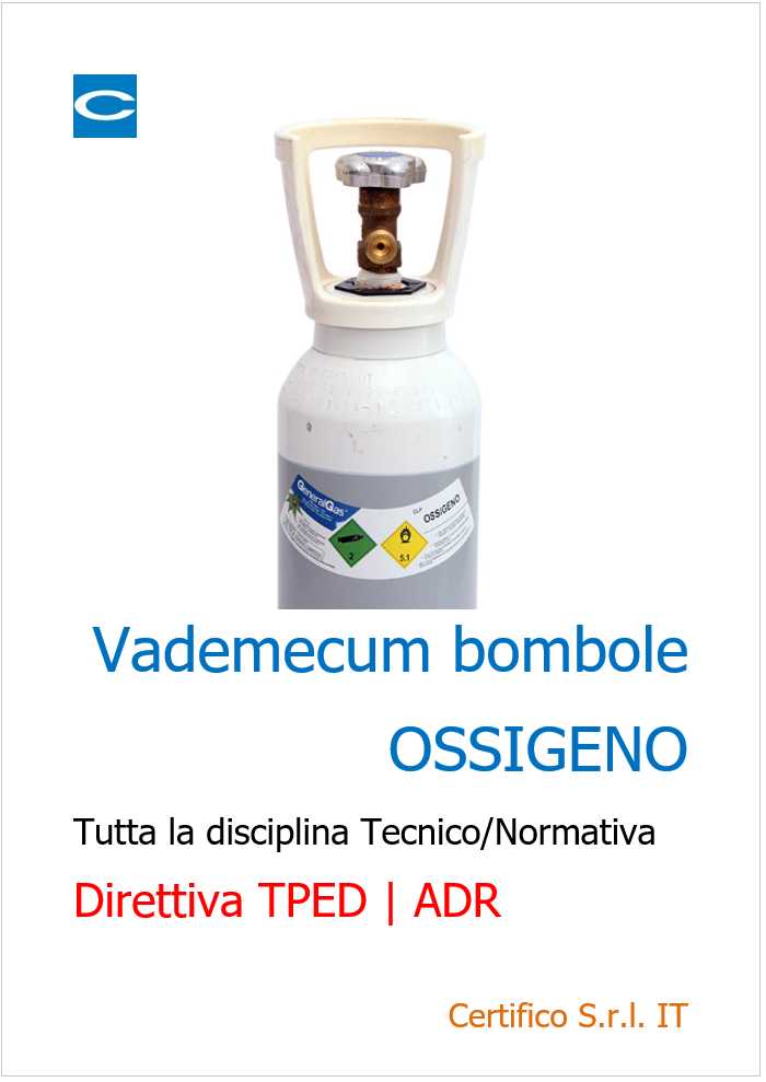 Vademecum bombole ossigeno 2025
