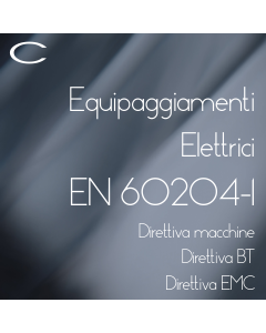 certifico equipaggiamenti elettrici en 60204-1