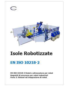 en iso 10218-2 isole robotizzate