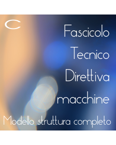 fascicolo tecnico direttiva macchine