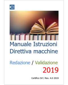 manuale istruzioni direttiva macchine 2019